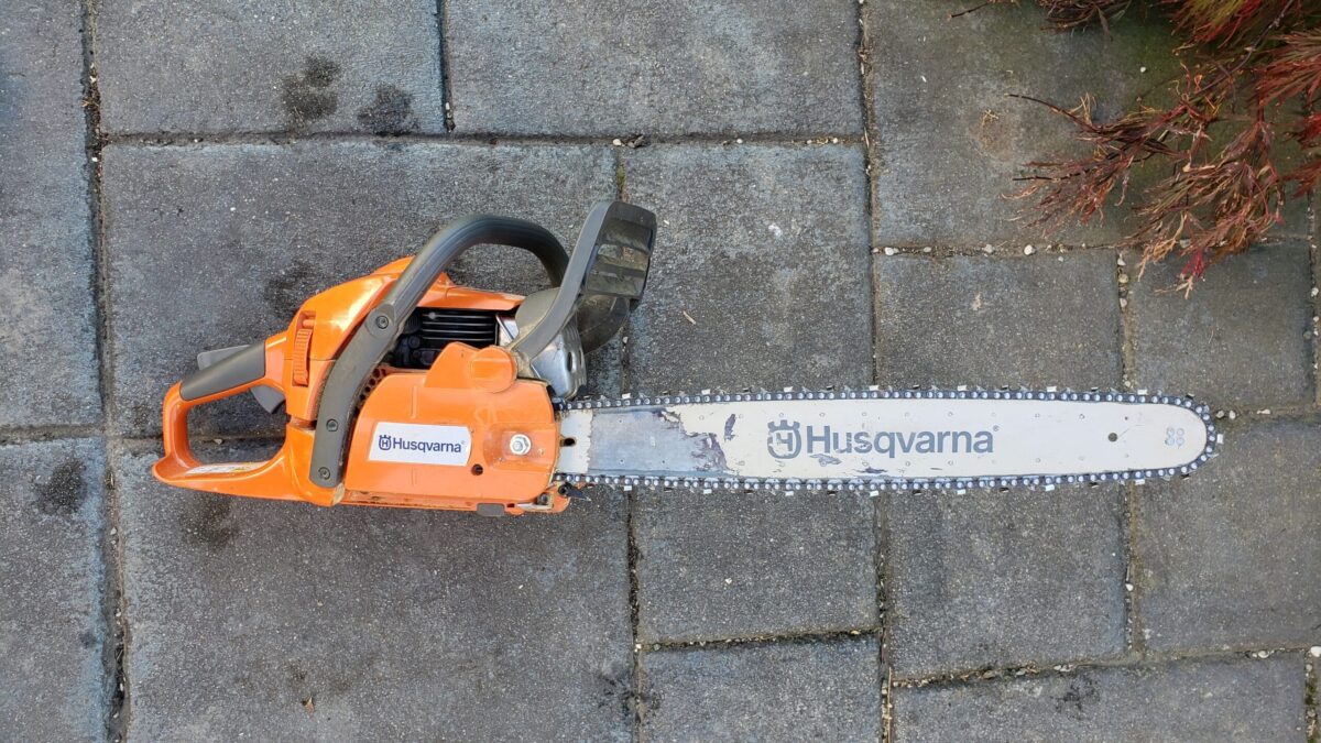 how to measure a chainsaw bar