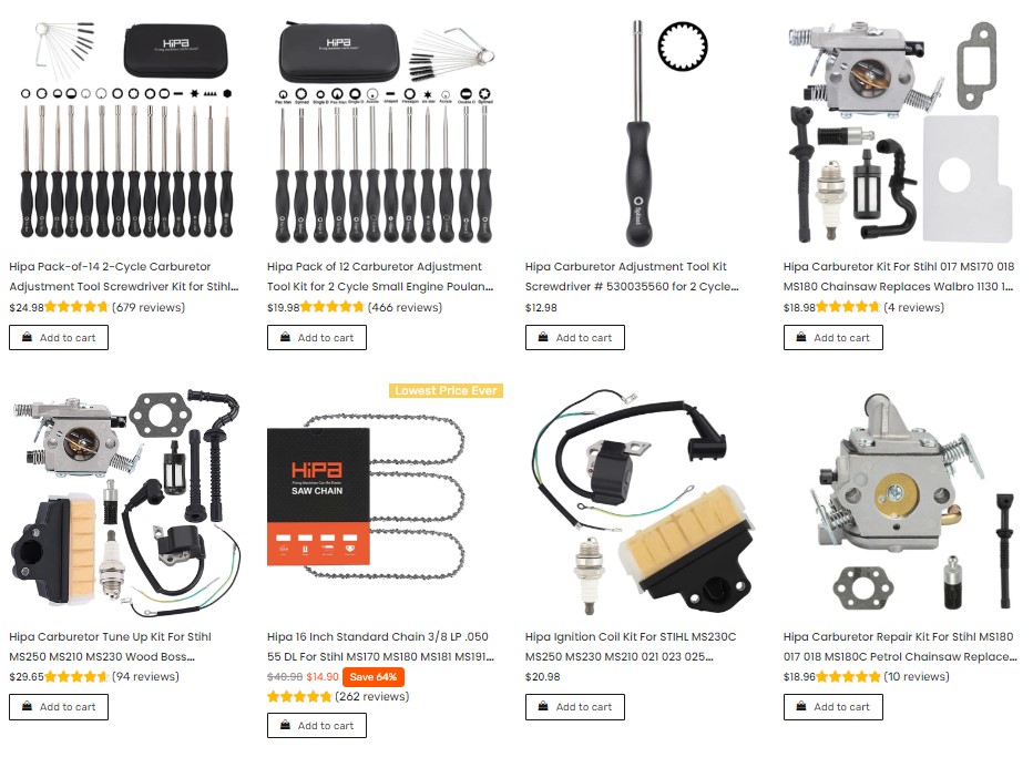 Proline® Carburetor Kit For Stihl MS170 MS180 MS210 MS230