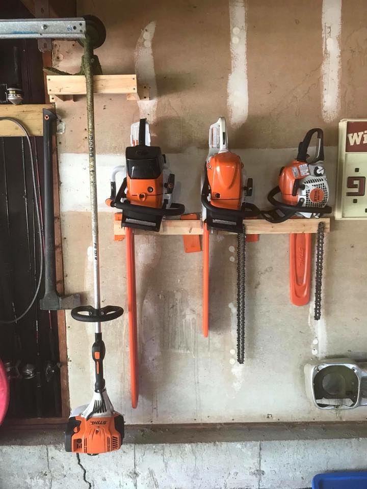 How to Store a Chainsaw So It Doesn't Leak Oil 