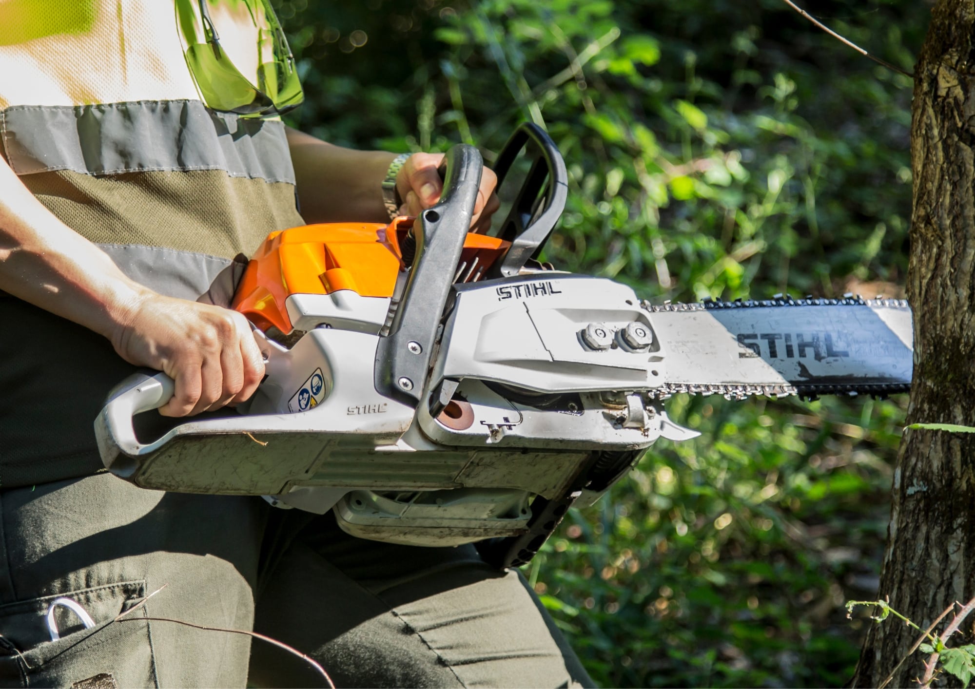 27000円公式 オンライン販売 特別販売 STIHL MS261 自転車 保管品