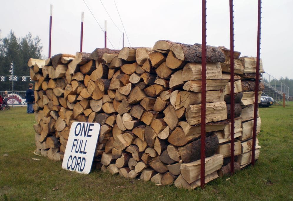  combien coûte un cordon de bois de chauffage