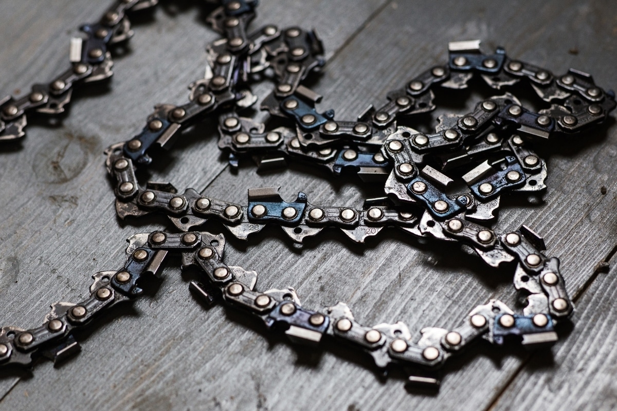 how to untangle chainsaw chain