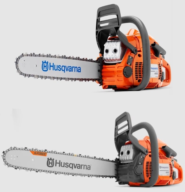 husqvarna 445 chainsaw versions