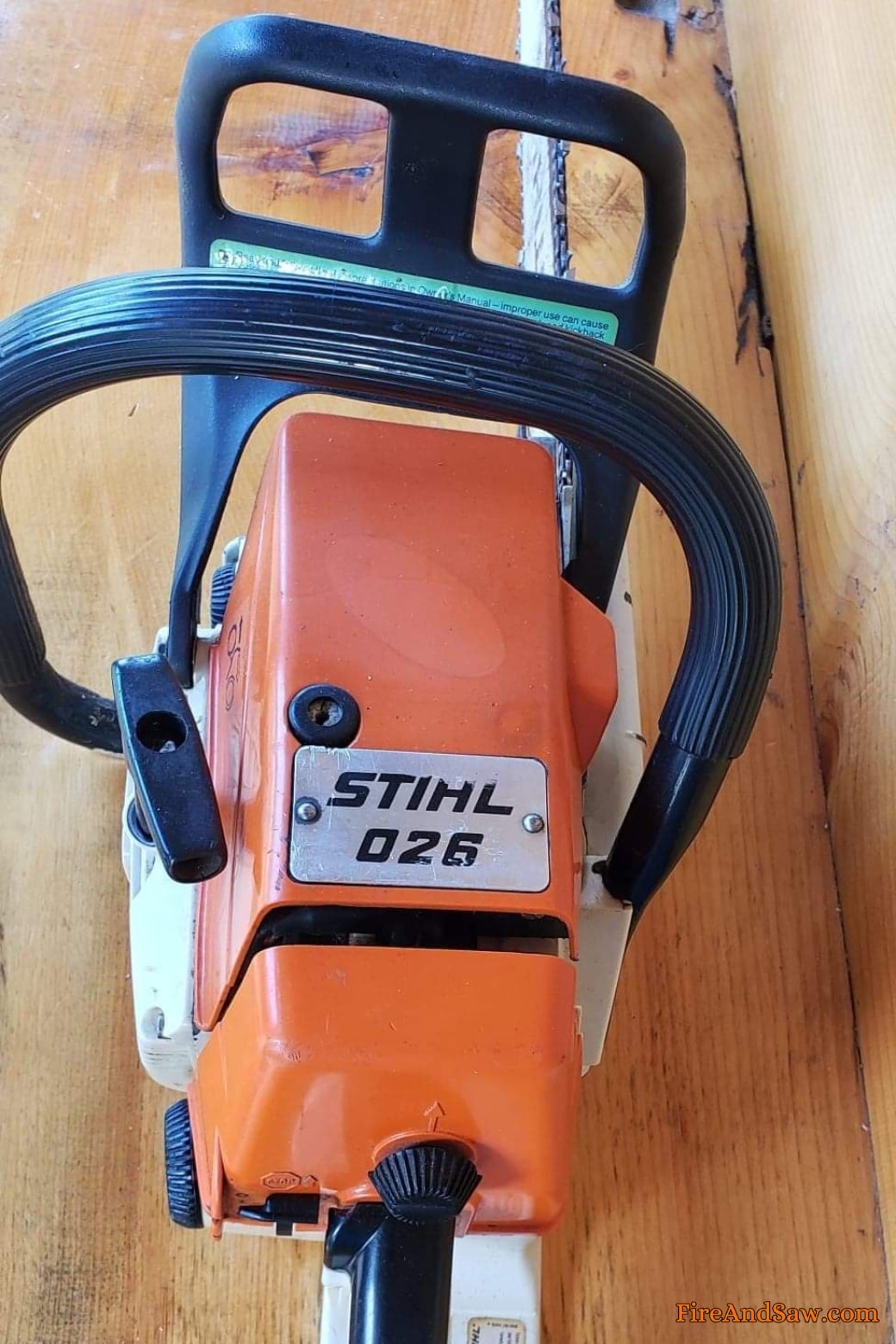 Tronçonneuse STIHL 026 année 1997 / 48.7 cm3