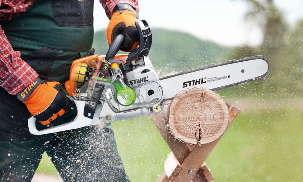 location of serial number on stihl chainsaw model ms361