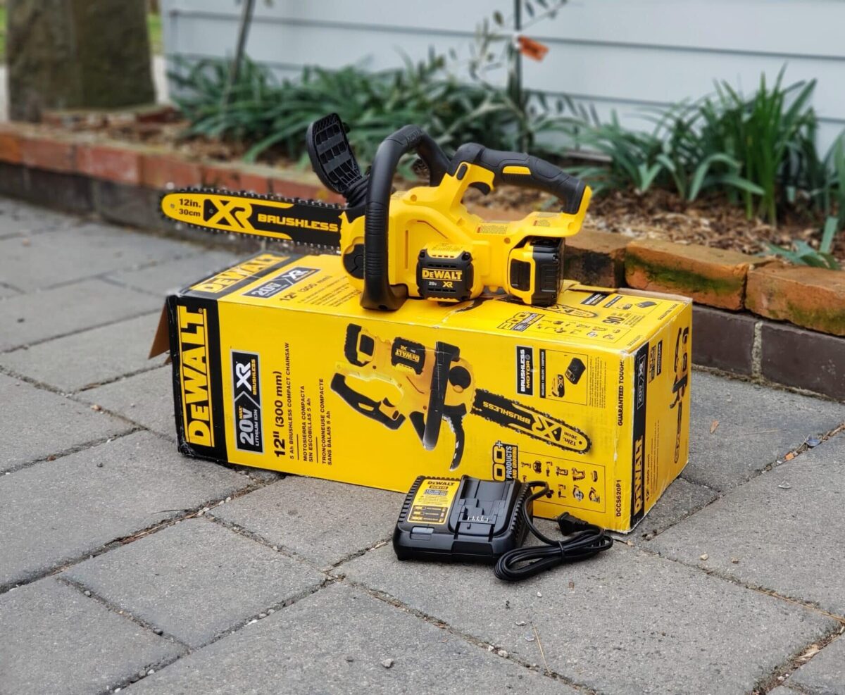 Dewalt 20v chainsaw bar upgrade hot sale