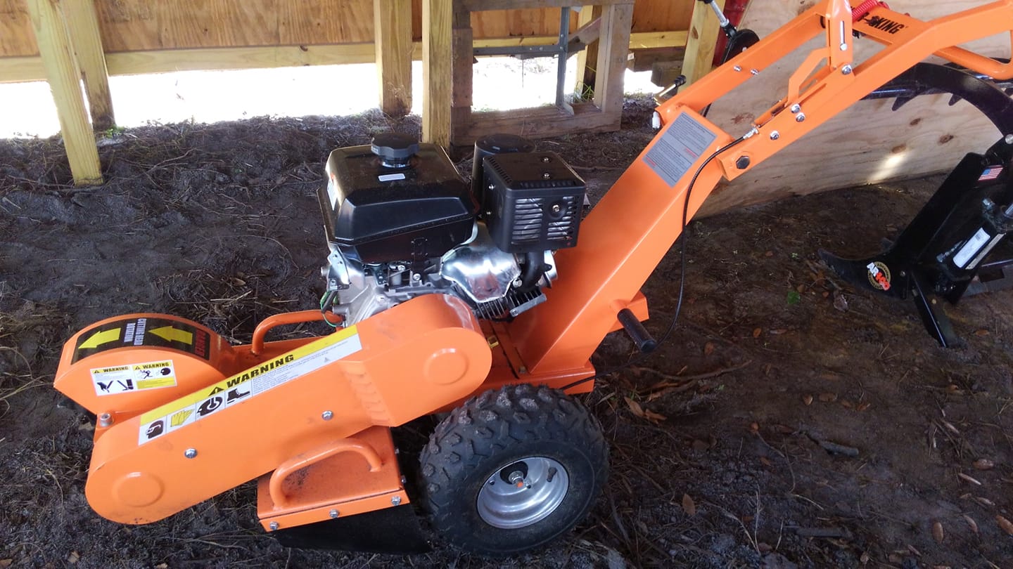 power king tree stump grinder review