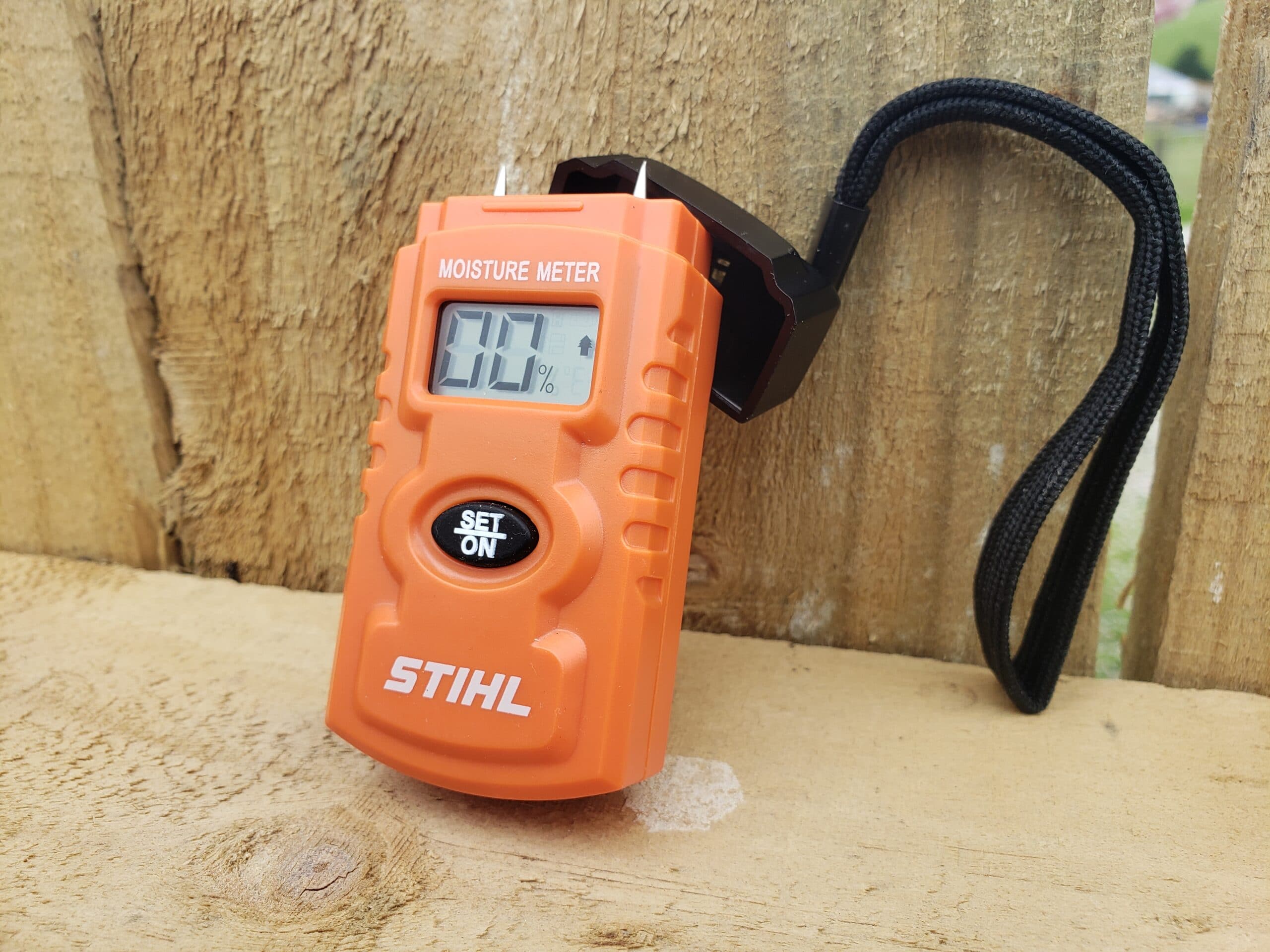 Digital Wood Firewood Moisture Meter Wood Log Humidity Conductivity Detector 