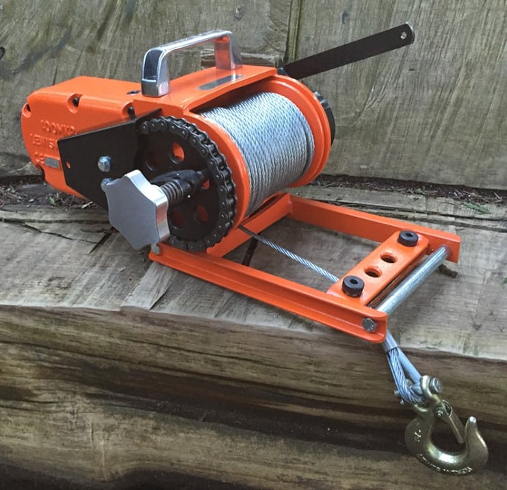 lewis chainsaw winch versions
