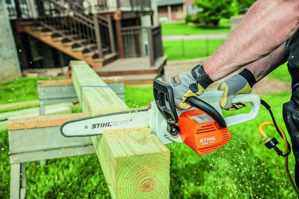 stihl electric chainsaw review