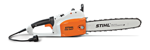 stihl MSE 250 electric chain saw
