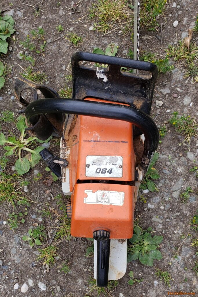 stihl 064 from above