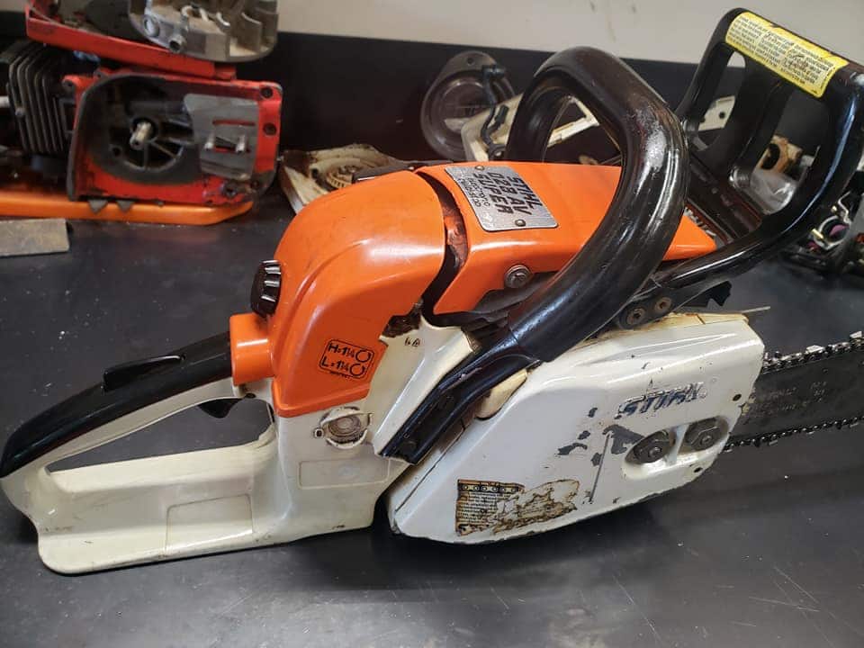 Stihl 028 AV Wood Chainsaw Runs But Sold For Parts As, OFF