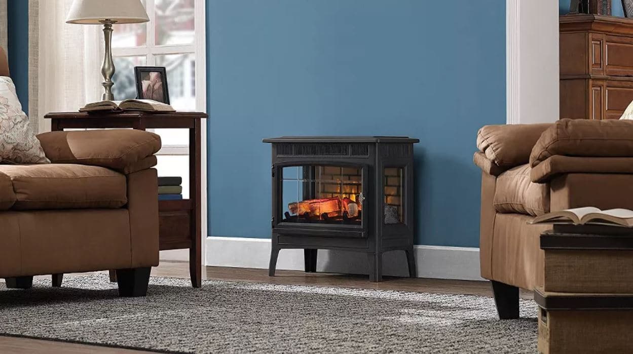 Duraflame 3D Infrared Electric Fireplace Stove with Remote Control