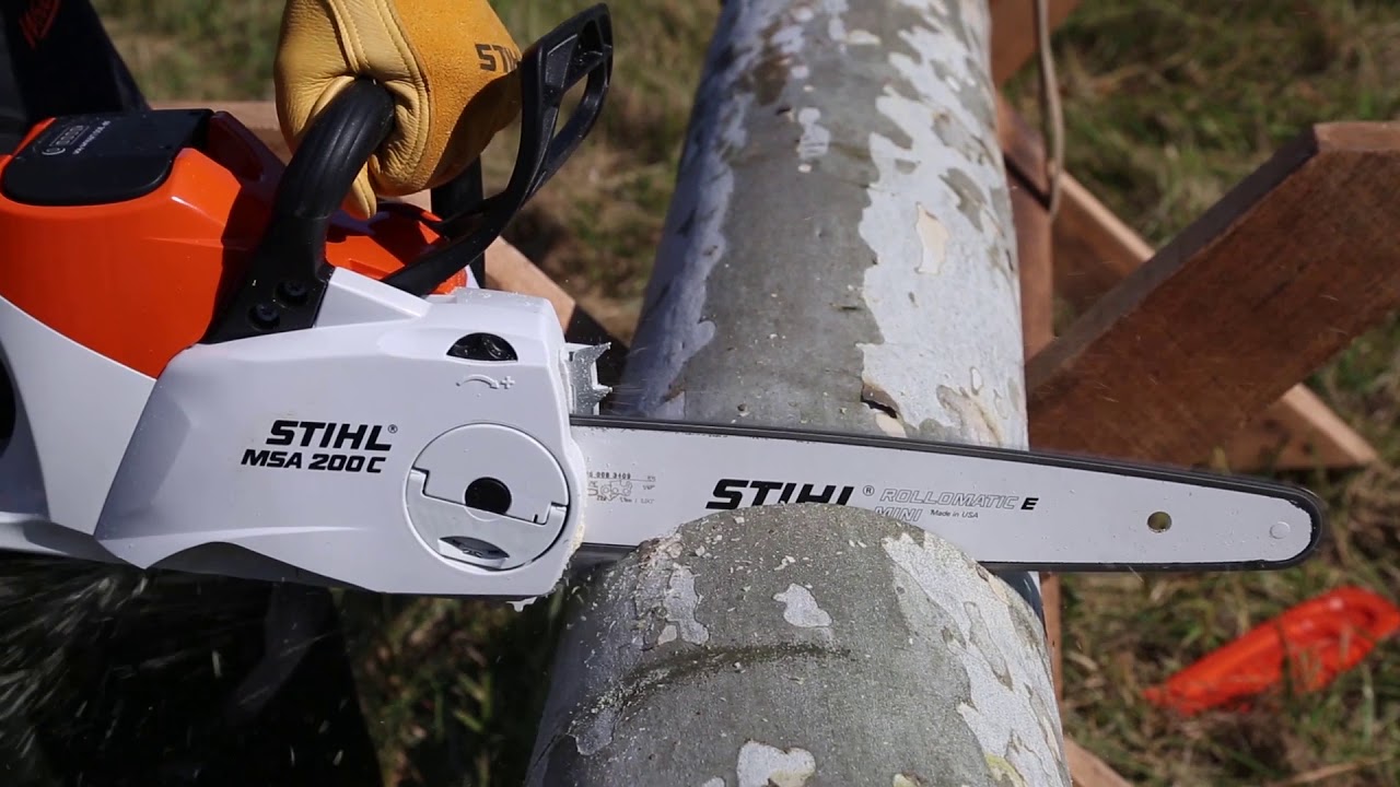 what does c-b mean on stihl chainsaws