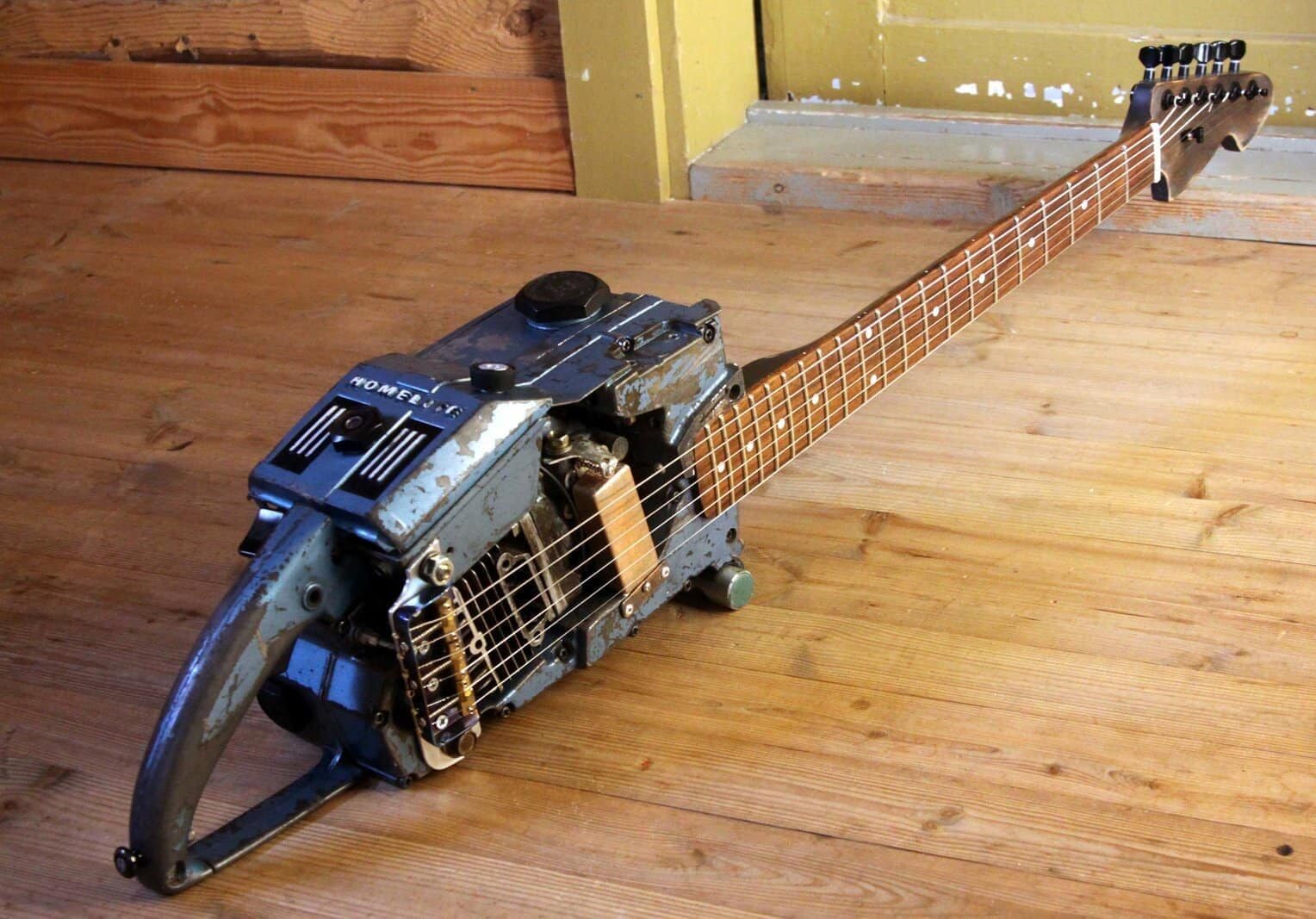 chainsaw guitar