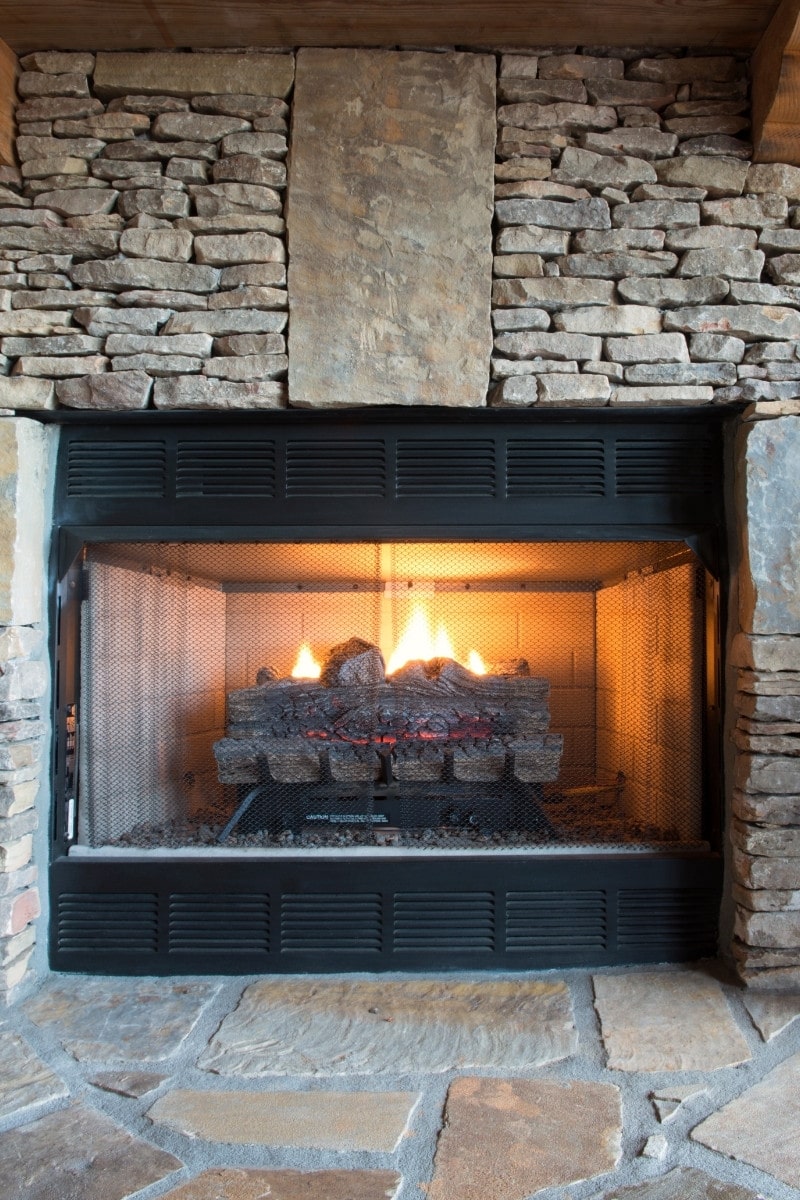 starting gas fireplace with key