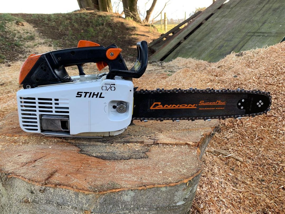 trialing the stihl 020