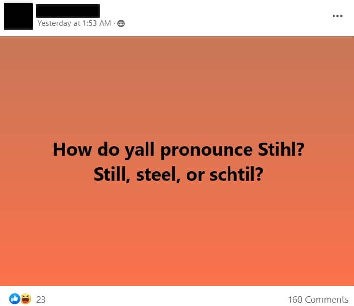 how to say stihl