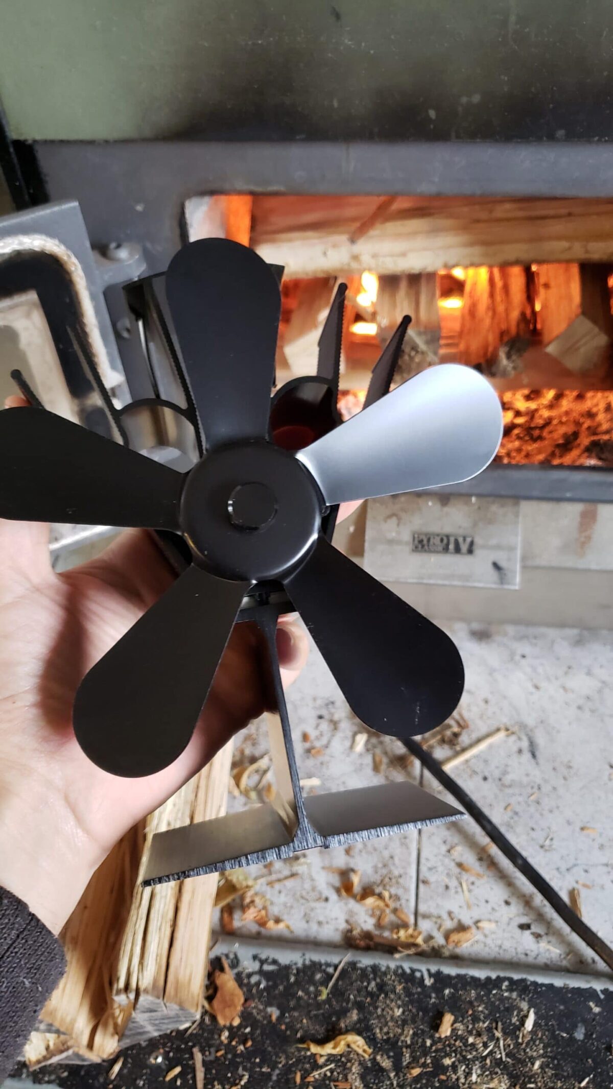 heat fan for wood stove