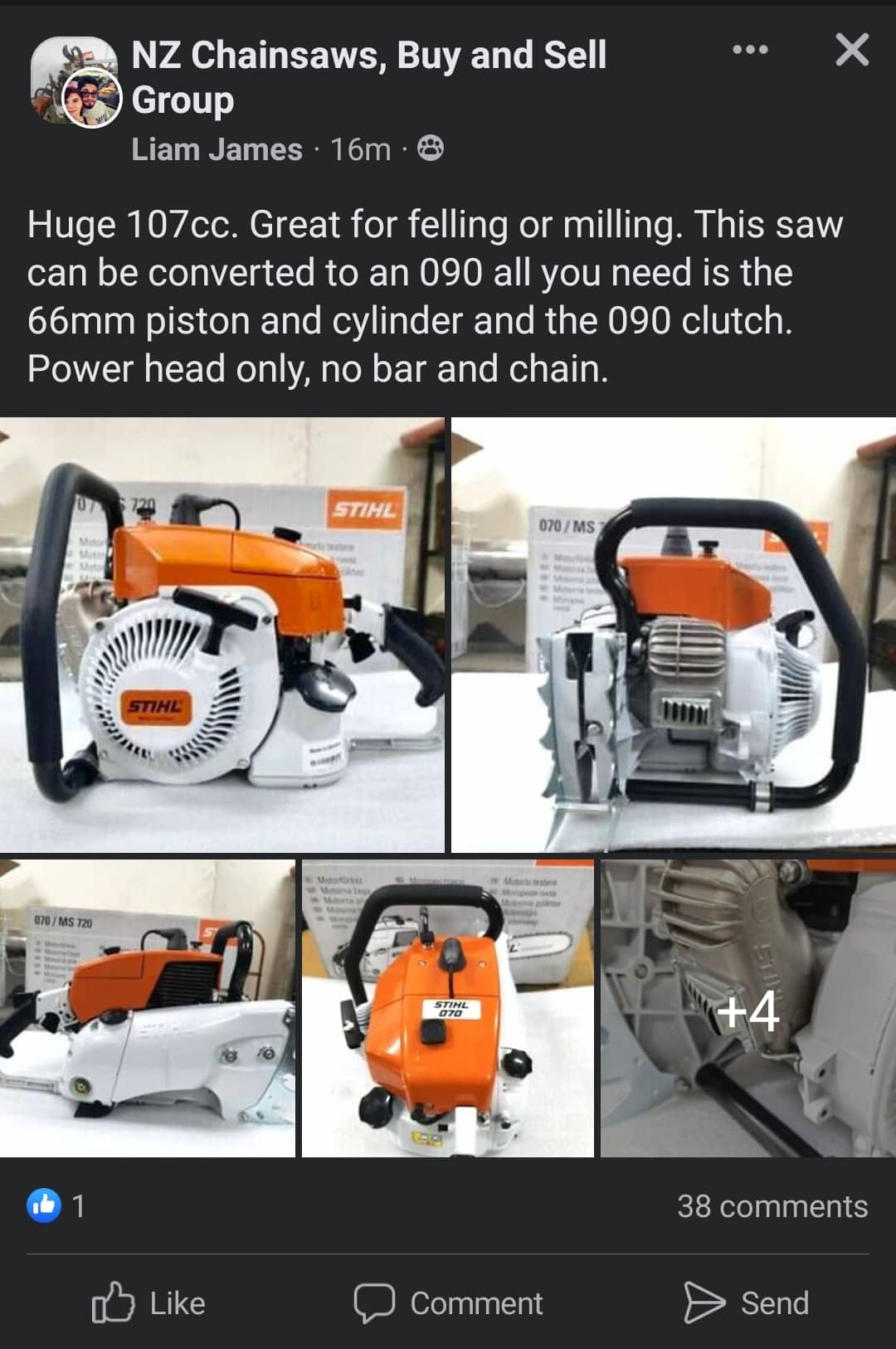 chainsaw scam example