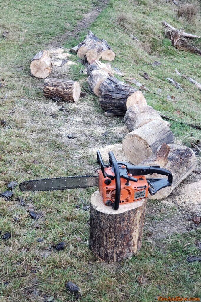 Stihl 011 Chainsaw Review 2023: "It's OK, But Not Amazing"