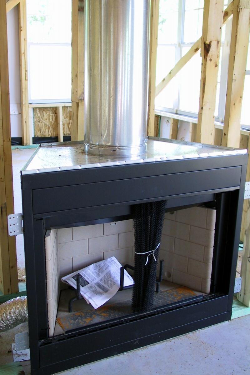 how to install zero clearance fireplace 