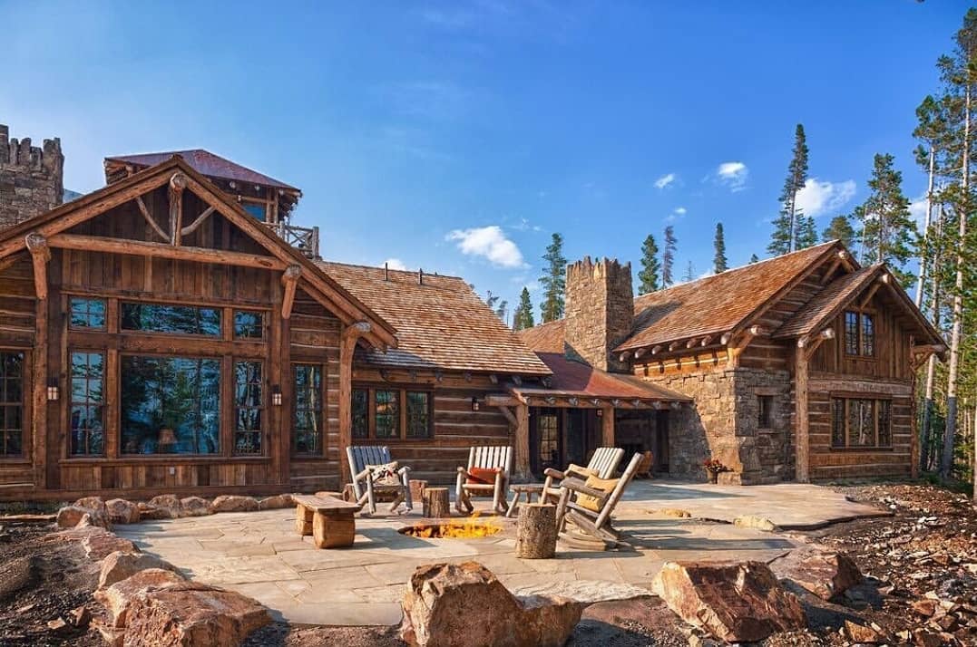 mountain home fire pit