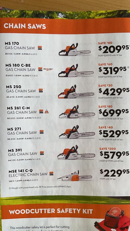 Stihl Deals, Coupons, Promotions Does Stihl Ever Go On Sale?