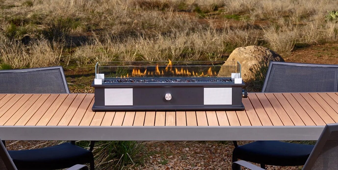 bluetooth firepit tabletop speaker
