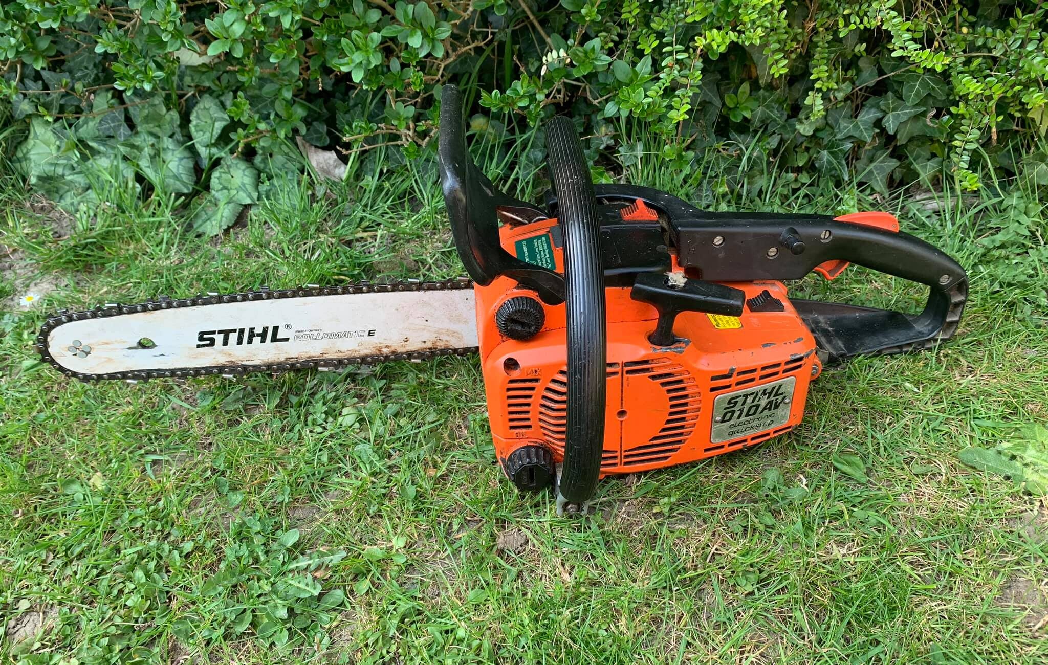 Stihl 010 chainsaw review