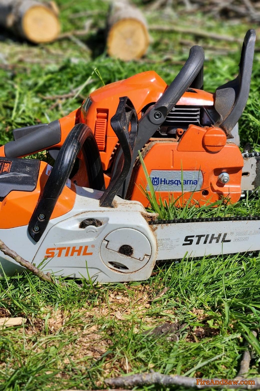 Stihl mini battery online saw