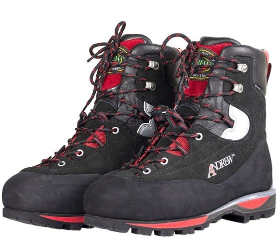 Arbpro Cervino climbing Wood Boots By Andrew