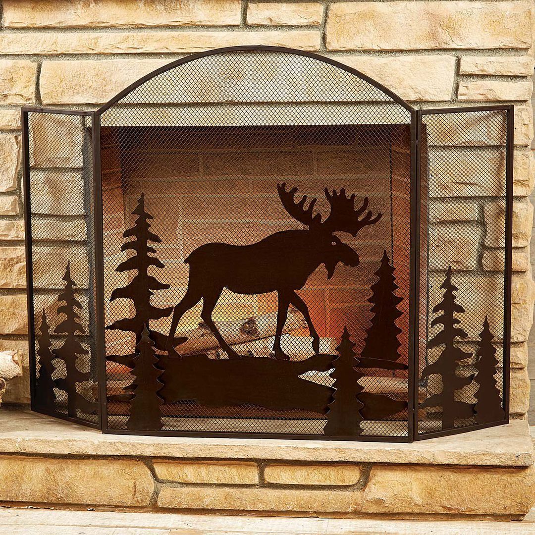 unused fireplace cover