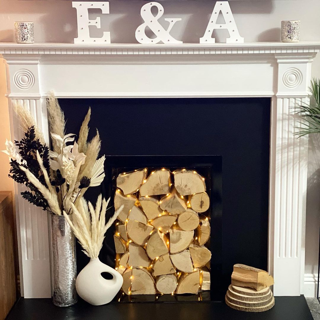 what to put in a fireplace