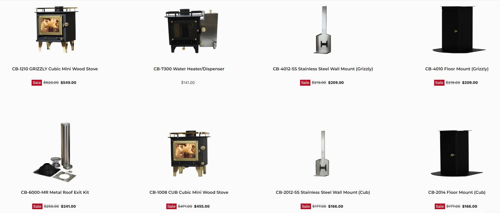 cubic mini wood stoves sale dates