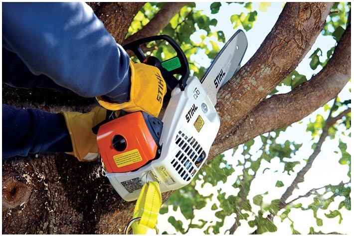 how to use 192 tc chainsaw in trees