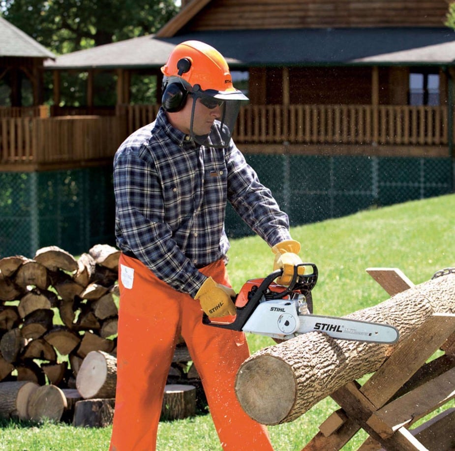 how to use the stihl ms 211 c