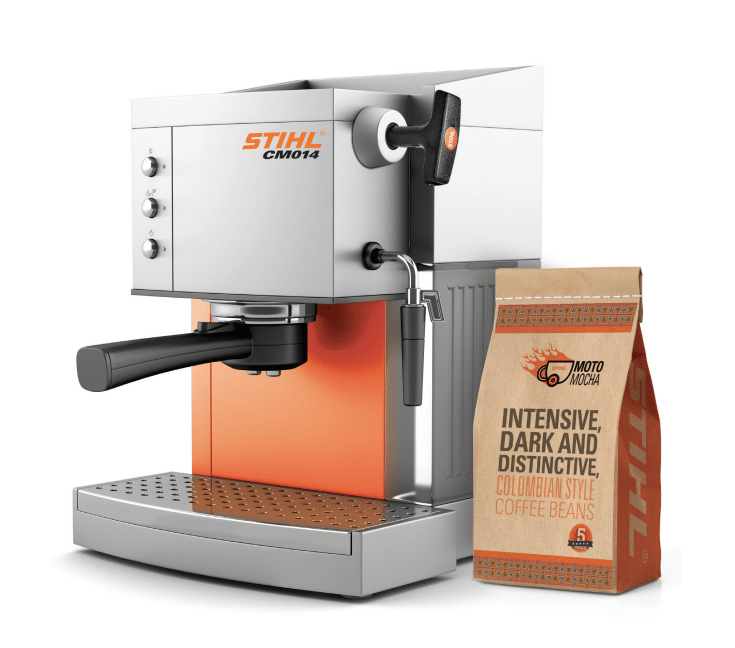 stihl cm014 moto mocha coffee machine