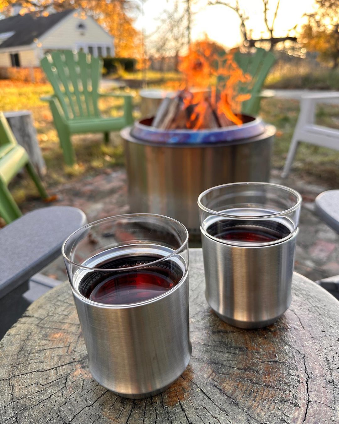 alcoholic cocktails drinks for fire pit nights