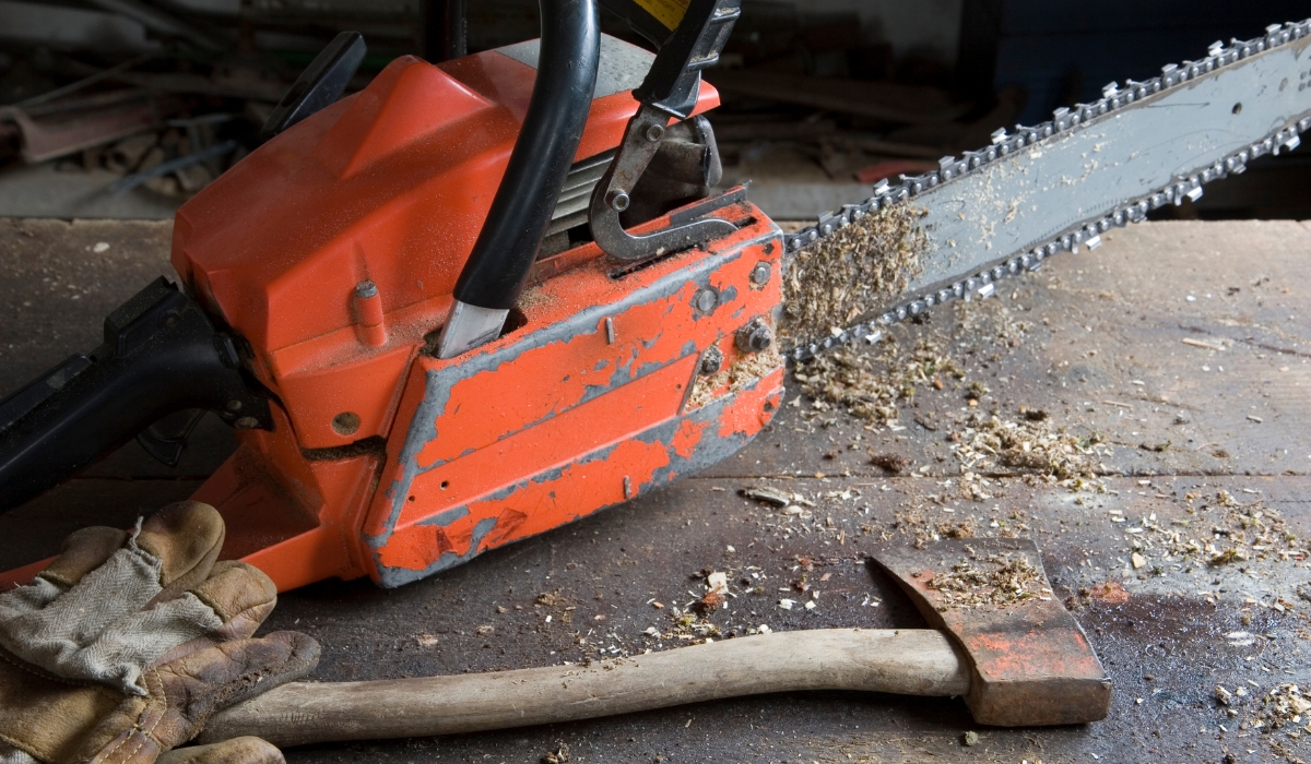 chainsaw cleaning air compressors