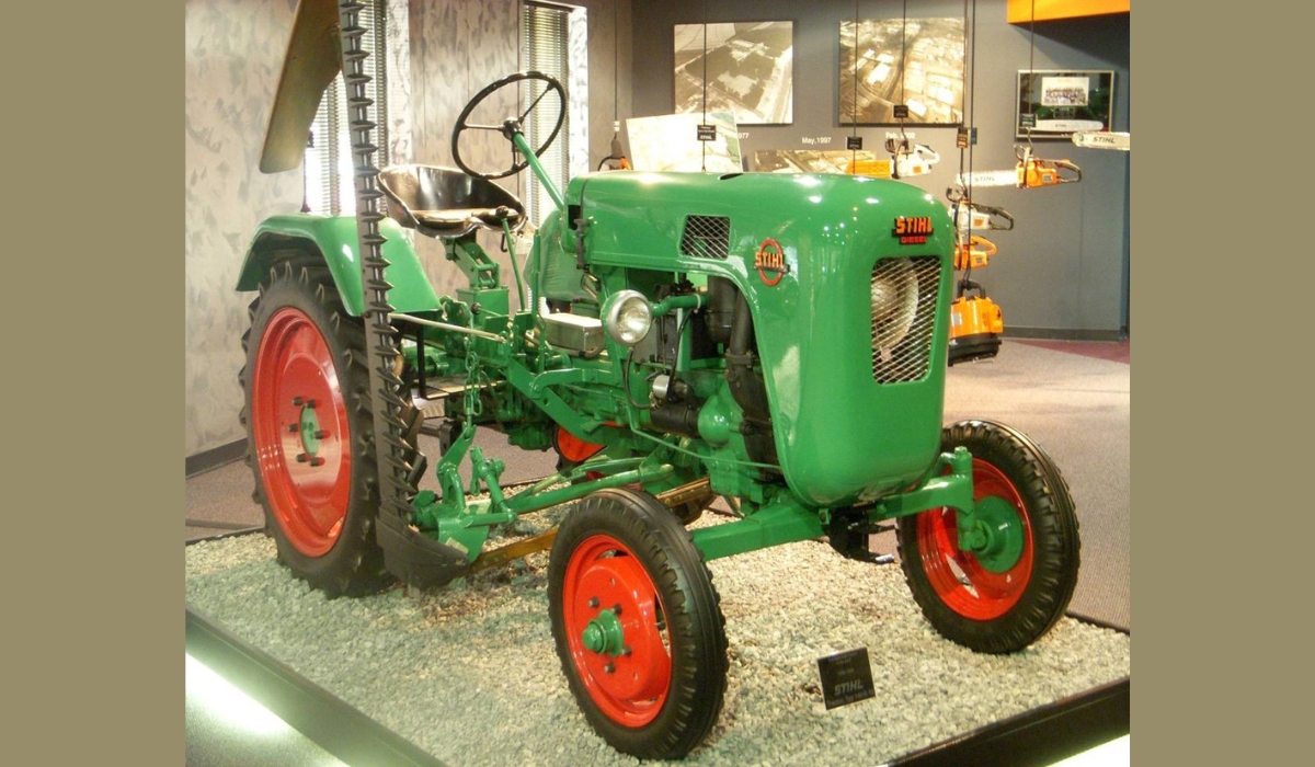 old stihl tractors