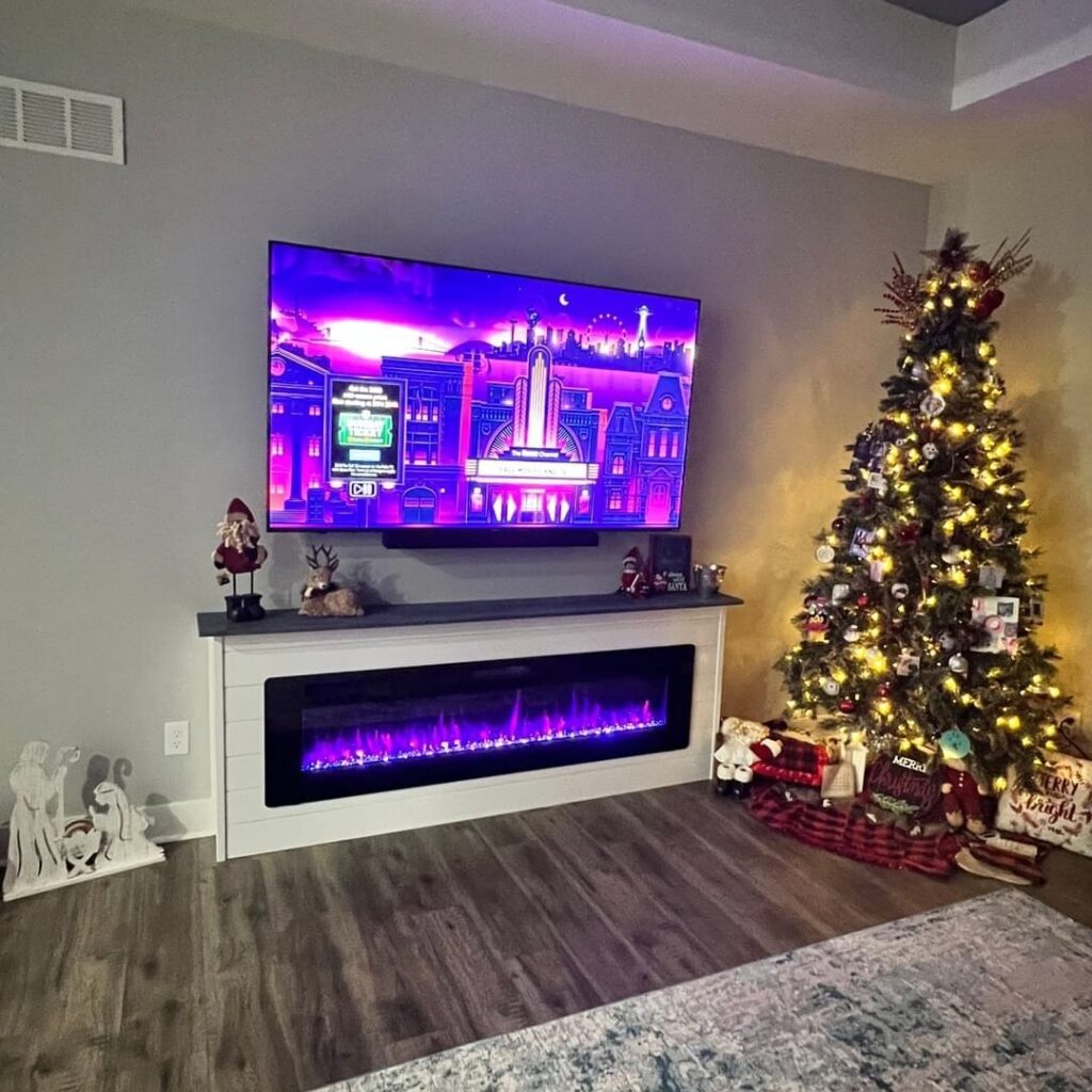 fireplaces for christmas