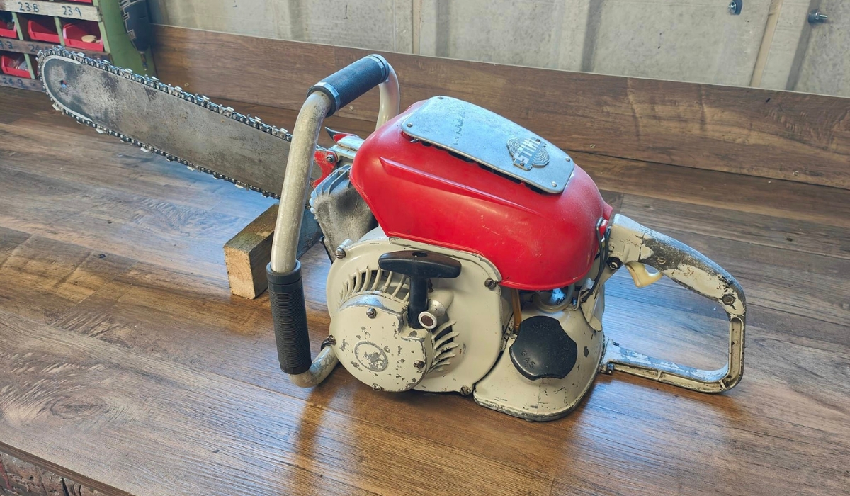 stihl contra newspaper advertising 60s 70s 80s