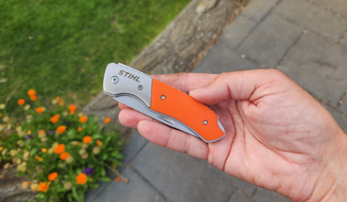 testing stihl pocket knife review