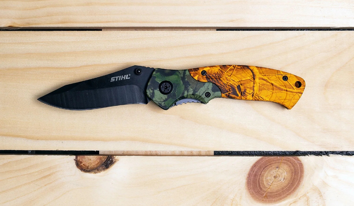 STIHL Two-Tone Camo Knife