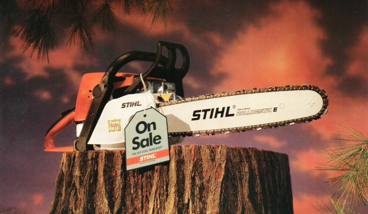 never before seen stihl adverts