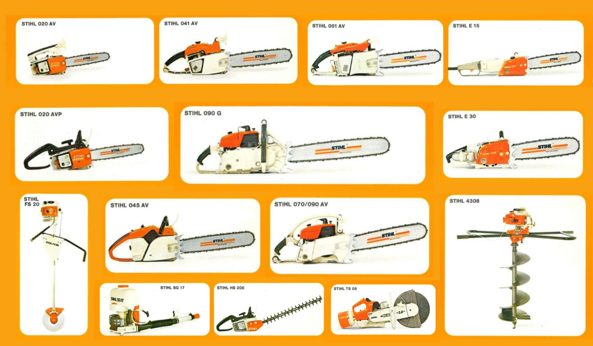 stihl power tools catalog
